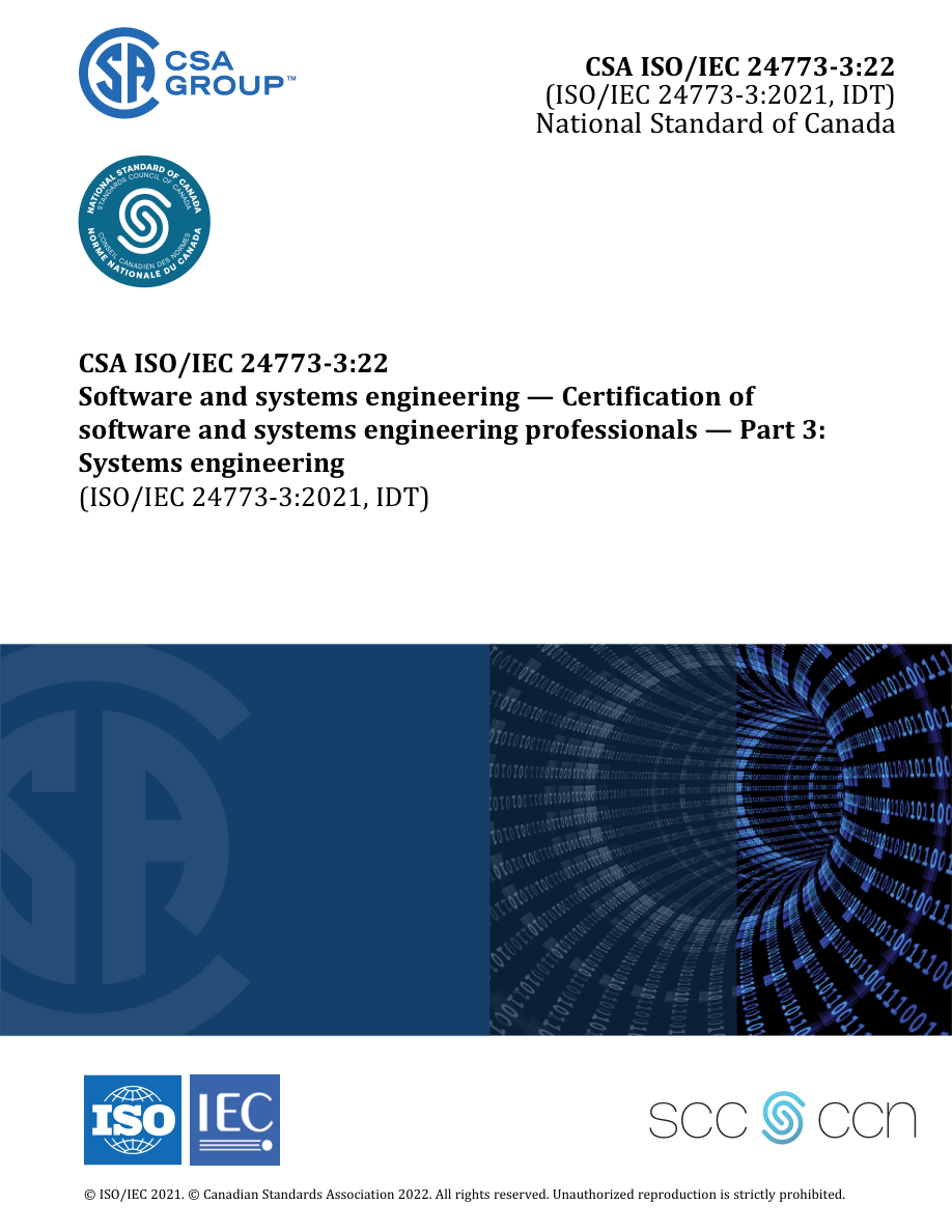 CSA ISO/IEC 24773-3:22 PDF Preview