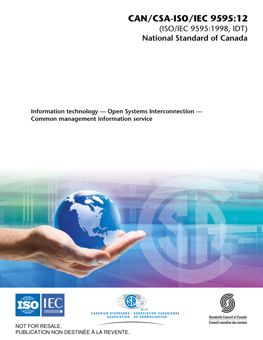 CSA CAN/CSA-ISO/IEC 9595:12 PDF Preview