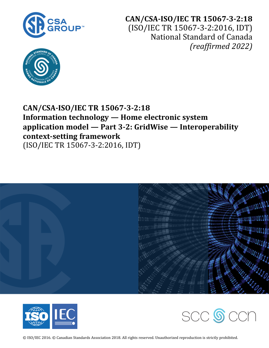 CSA CAN/CSA-ISO/IEC TR 15067-3-2:18 (R2022) PDF Preview