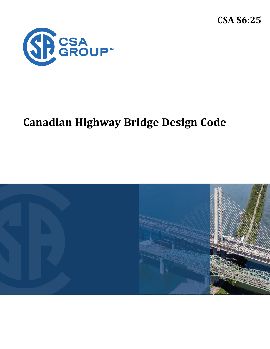 CSA S6:25 PDF Preview