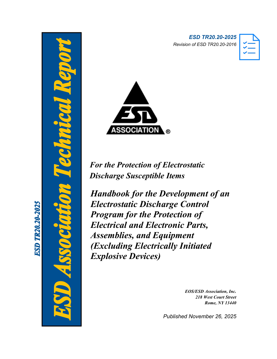 ESDA ESD TR20.20-2025 PDF Preview