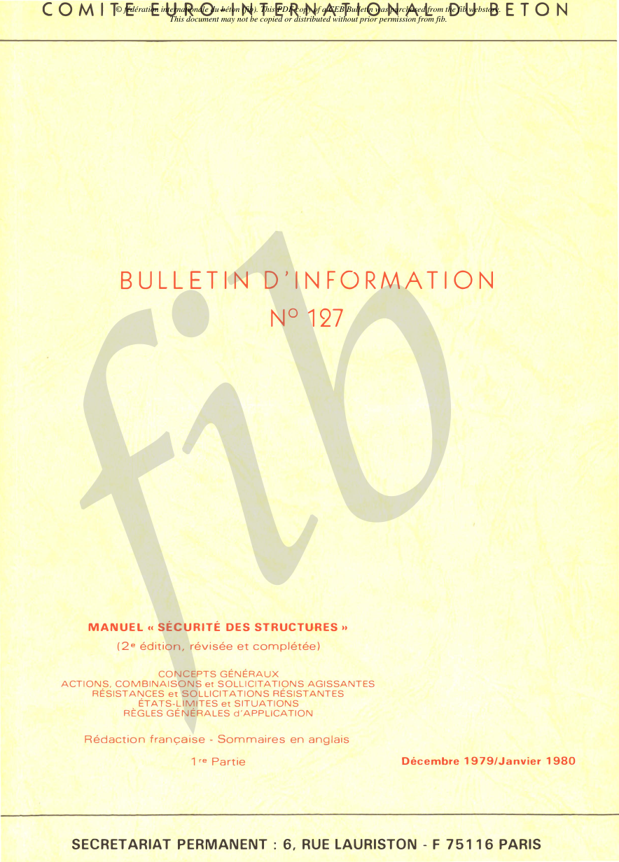 FIB CEBBUL-0127-1978-E PDF Preview