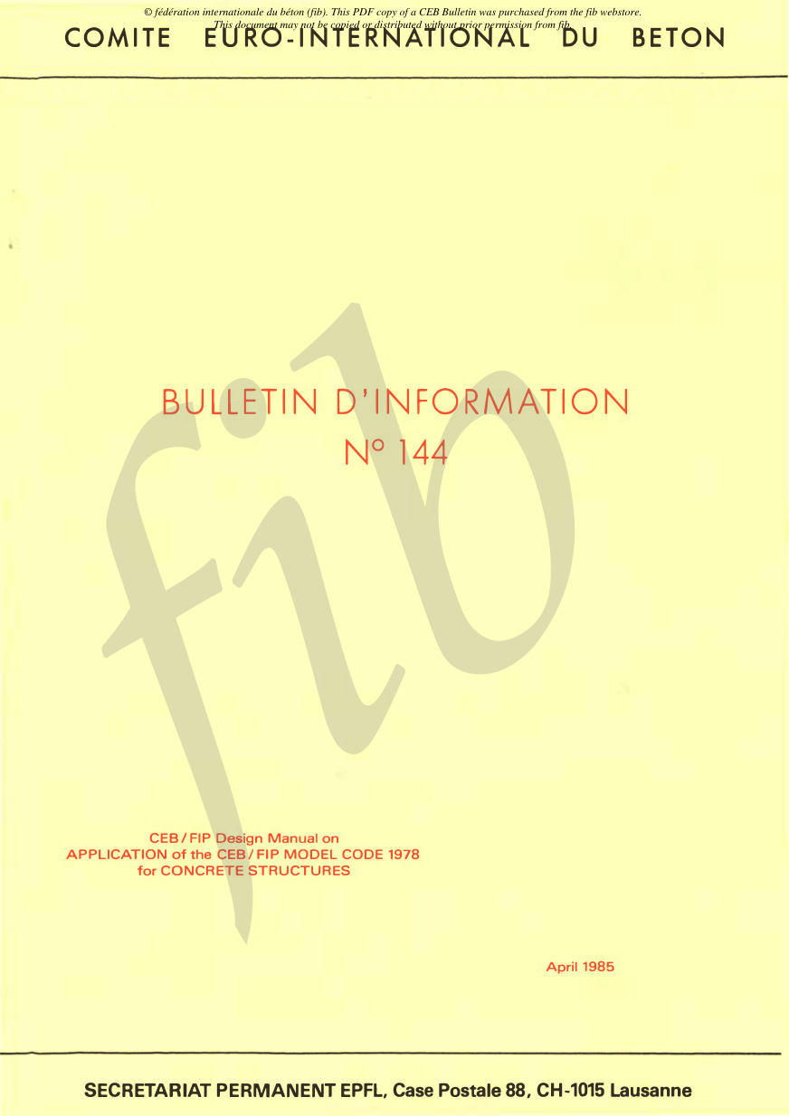 FIB CEBBUL-0144-1984-E PDF Preview