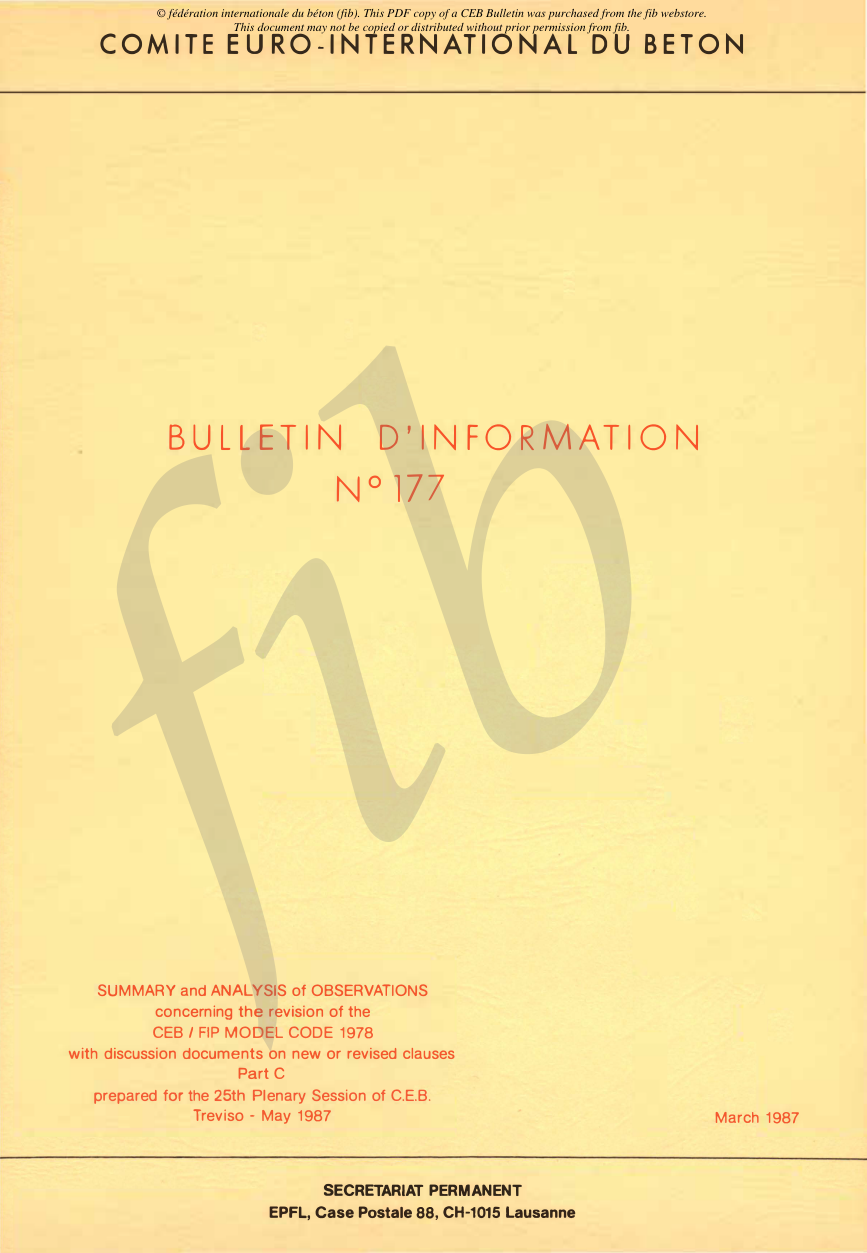 FIB CEBBUL-0177-1987-E PDF Preview
