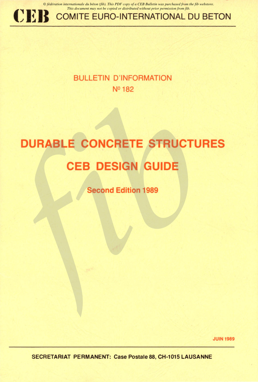 FIB CEBBUL-0182-1989-E PDF Preview