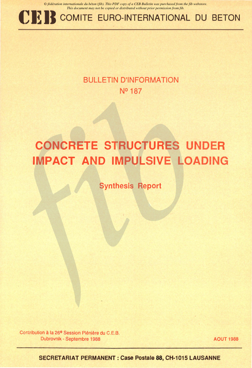 FIB CEBBUL-0187-1988-E PDF Preview