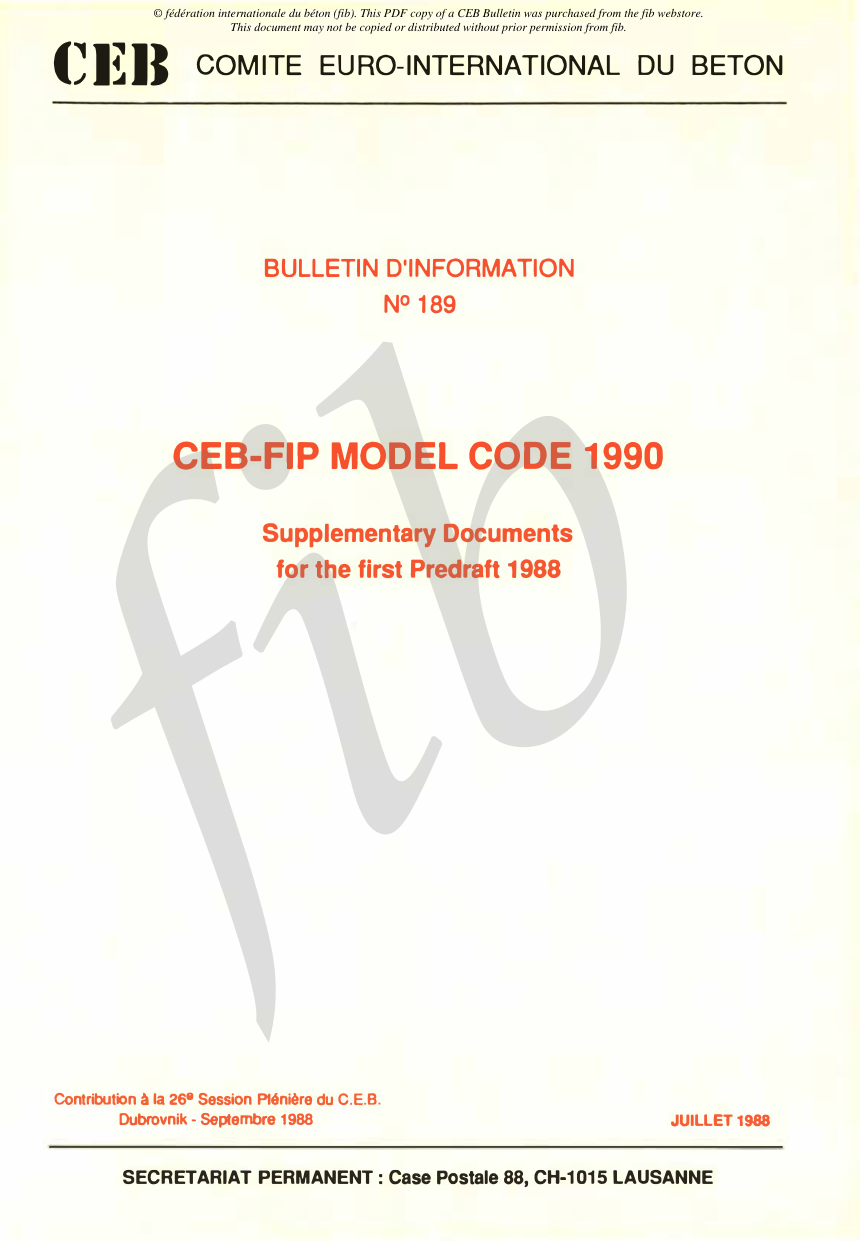 FIB CEBBUL-0189-1988-E PDF Preview