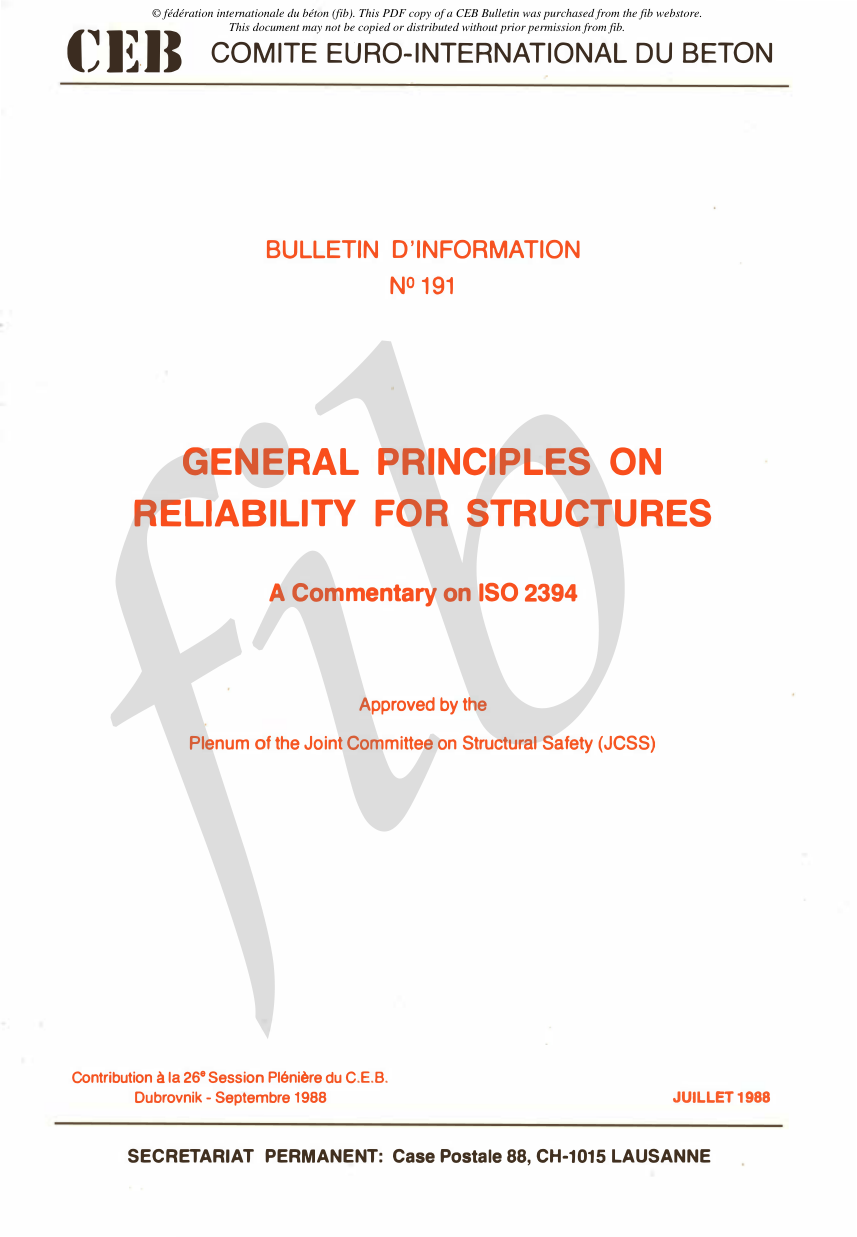 FIB CEBBUL-0191-1988-E PDF Preview