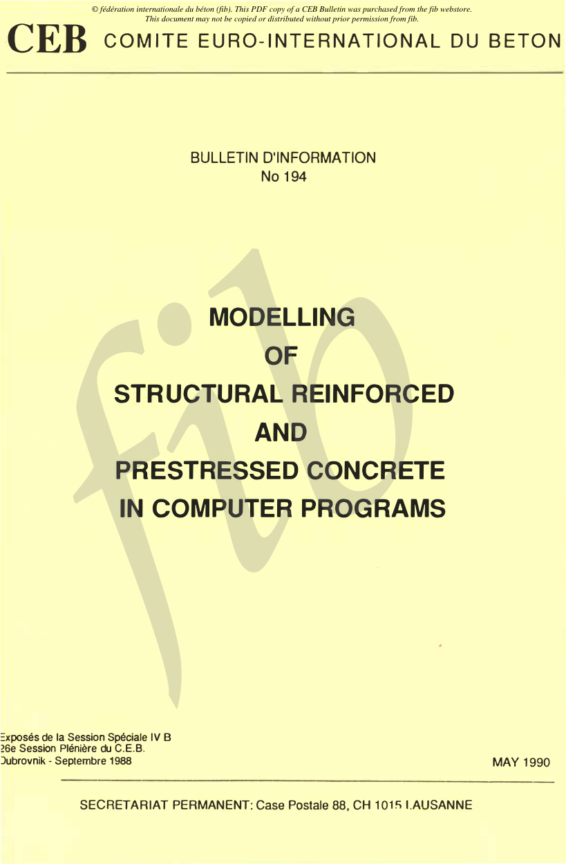 FIB CEBBUL-0194-1990-E PDF Preview
