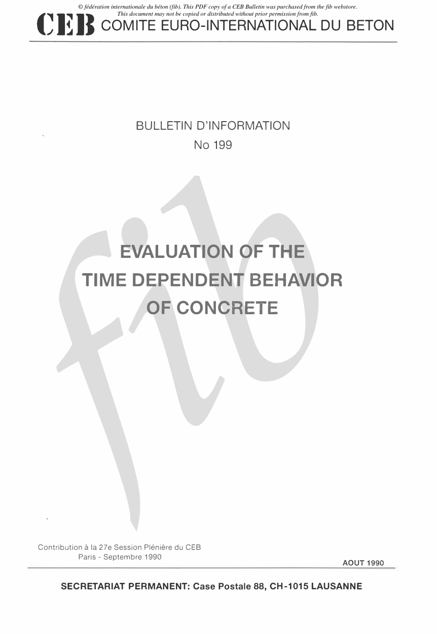 FIB CEBBUL-0199-1990-E PDF Preview
