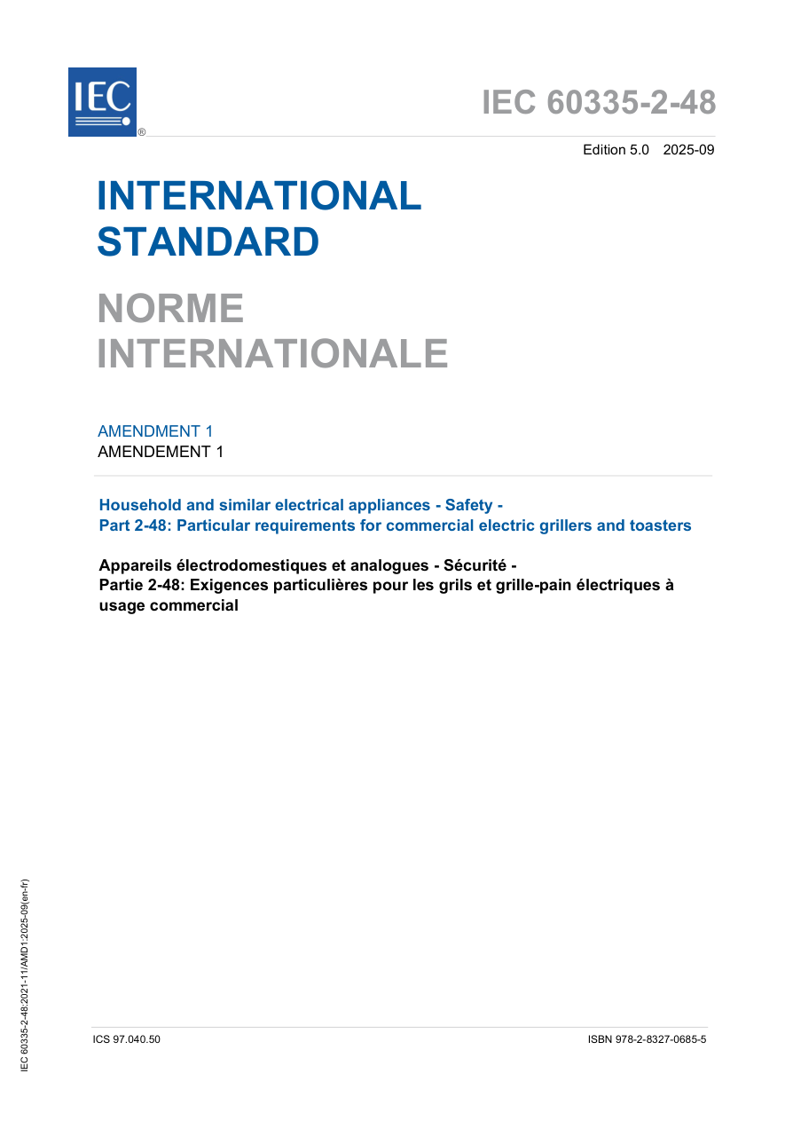 IEC 60335-2-48 Amd.1 Ed. 5.0 b:2025 PDF Preview