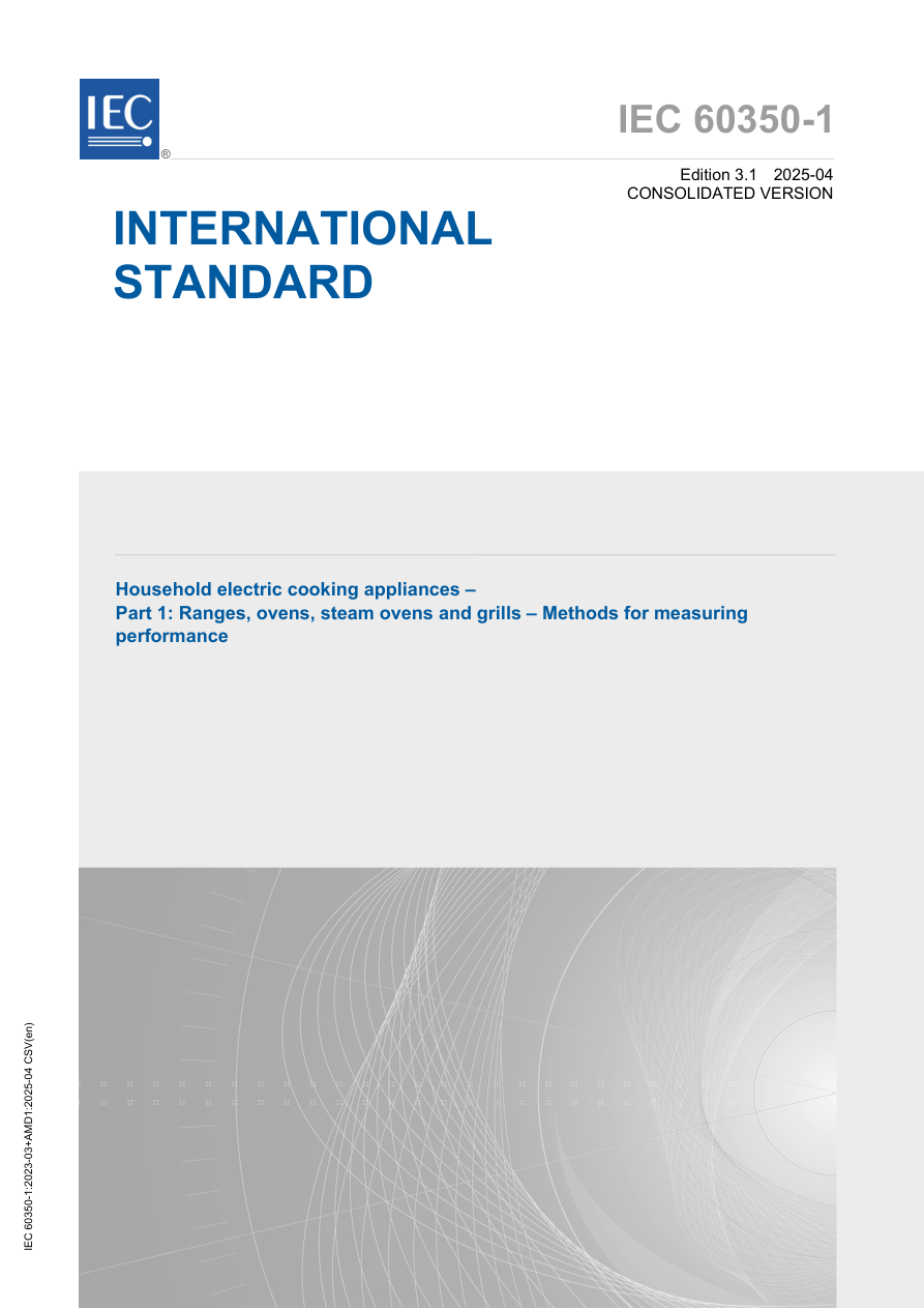 IEC 60350-1 Ed. 3.1 en:2025 PDF Preview