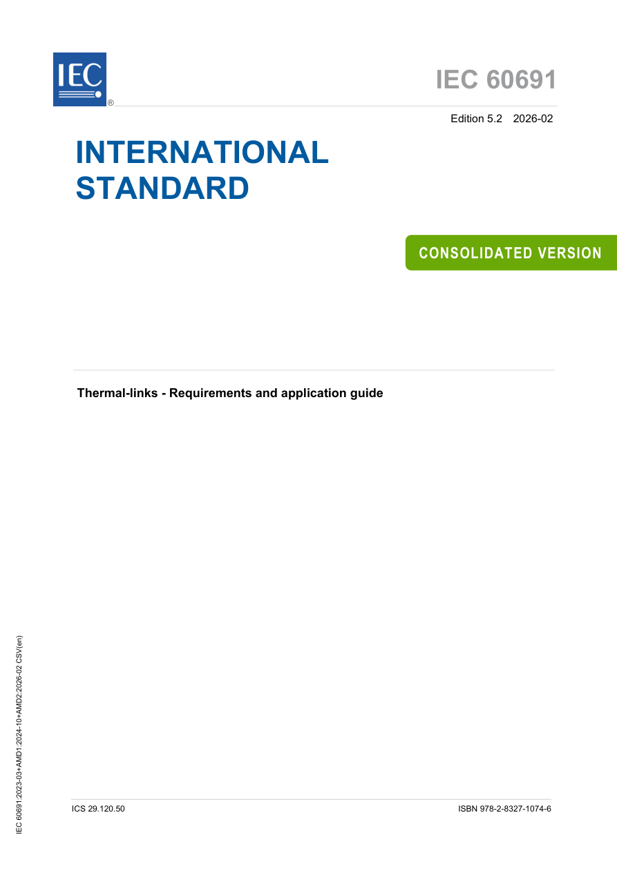 IEC 60691 Ed. 5.2 en:2026 PDF Preview
