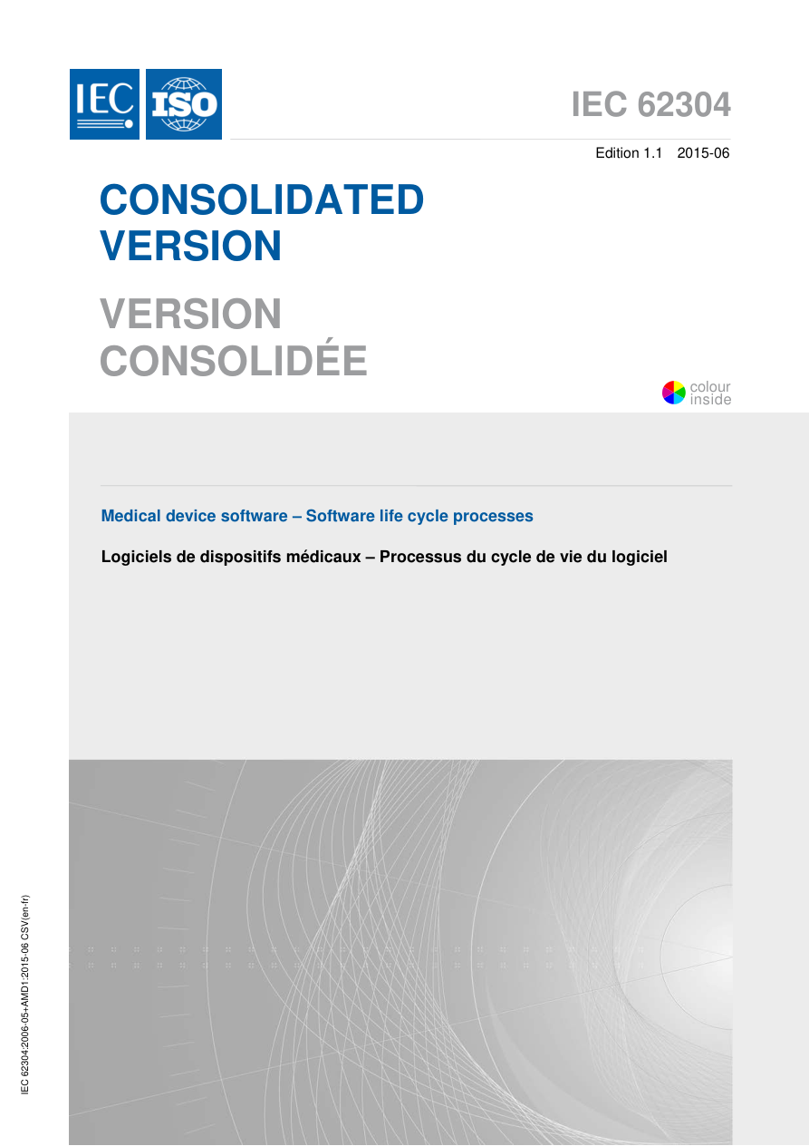 IEC 62304 Ed. 1.1 b:2015 PDF Preview