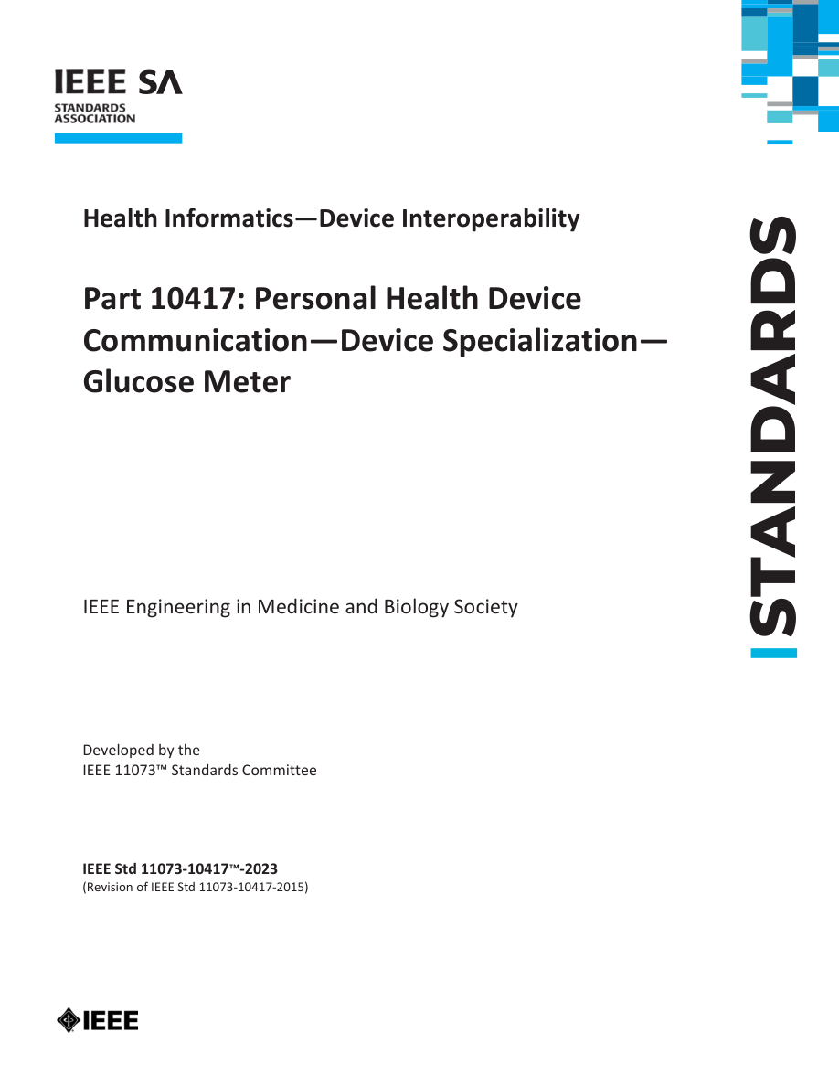 IEEE 11073-10417-2023 PDF Preview