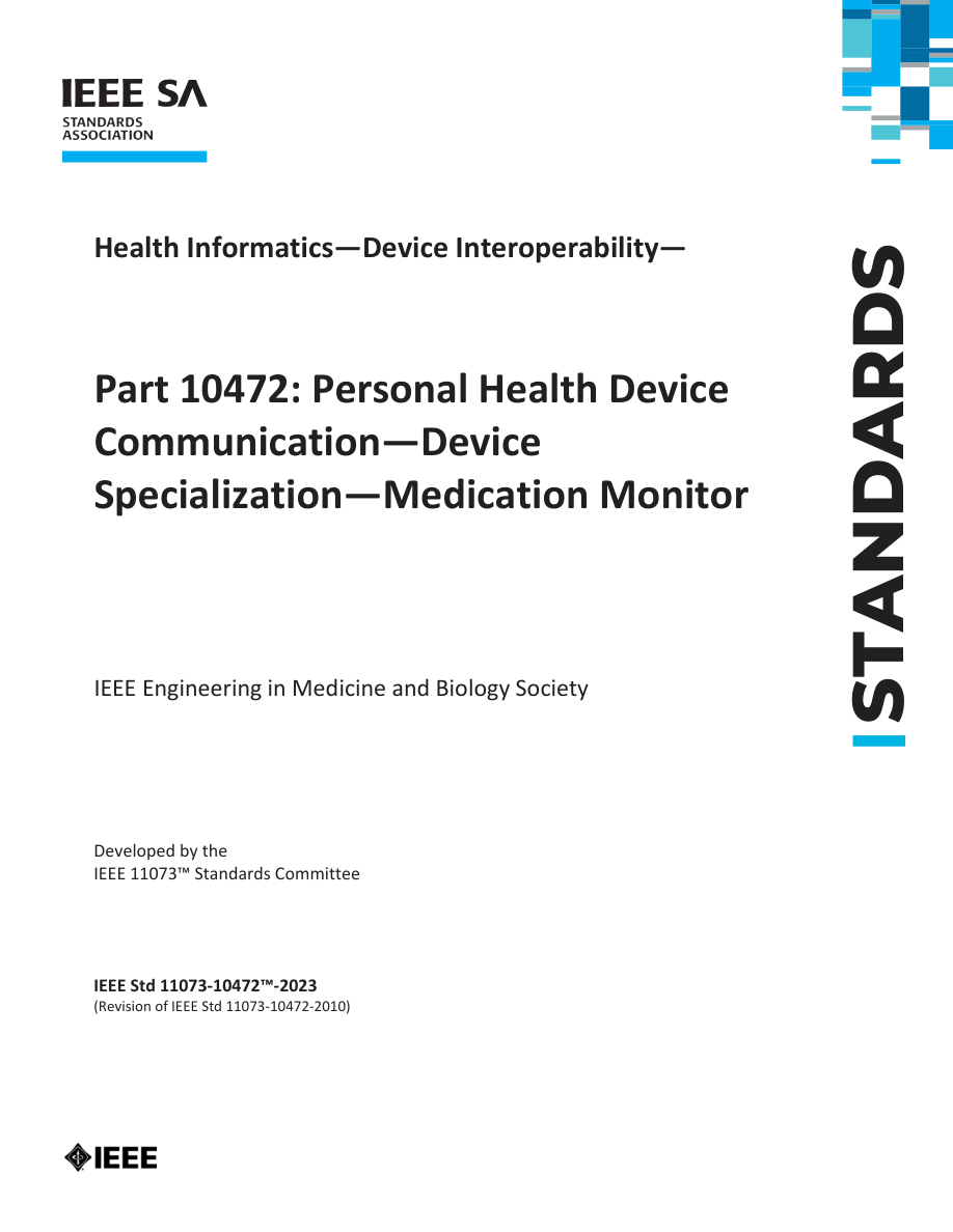 IEEE 11073-10472-2023 PDF Preview