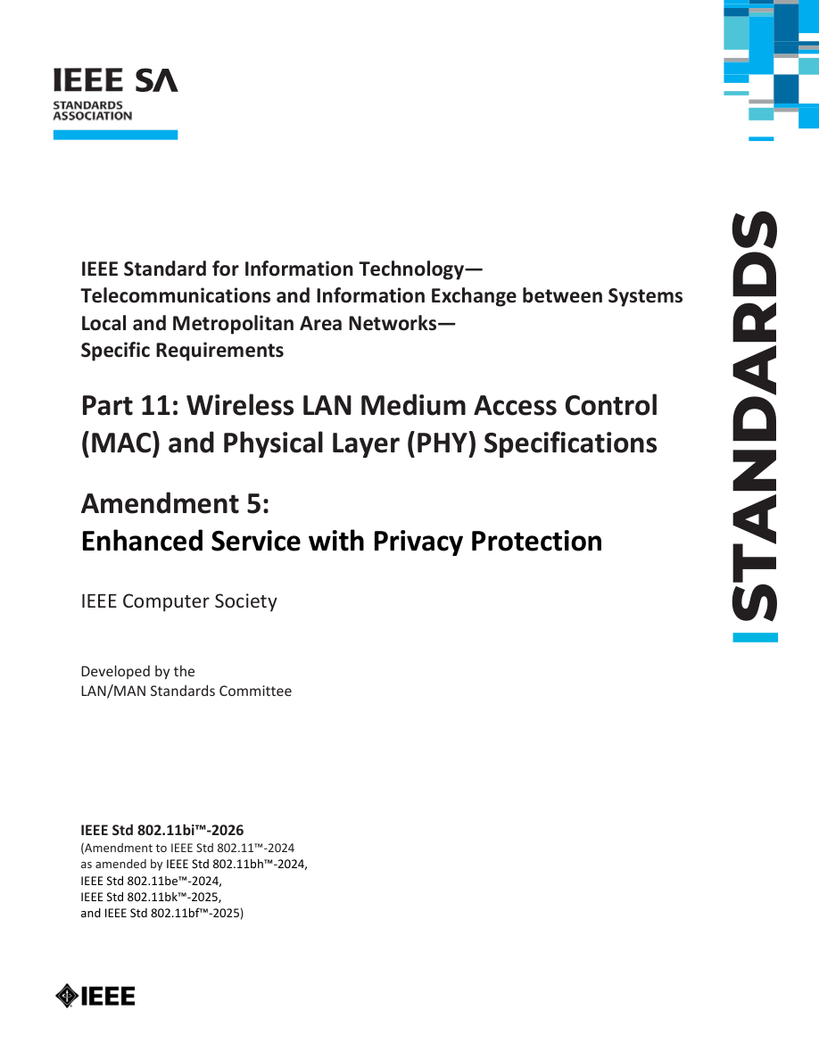 IEEE 802.11bi-2026 PDF Preview