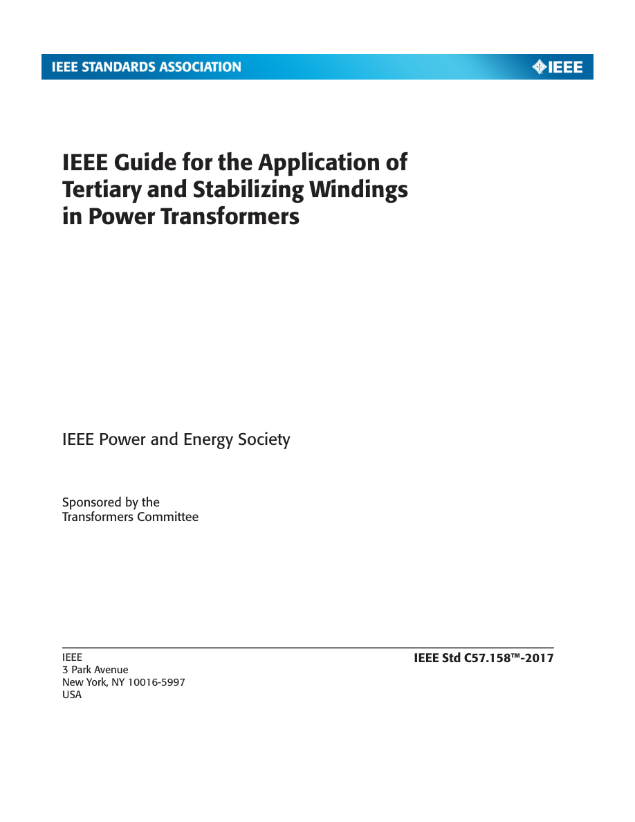 IEEE C57.158-2017 PDF Preview