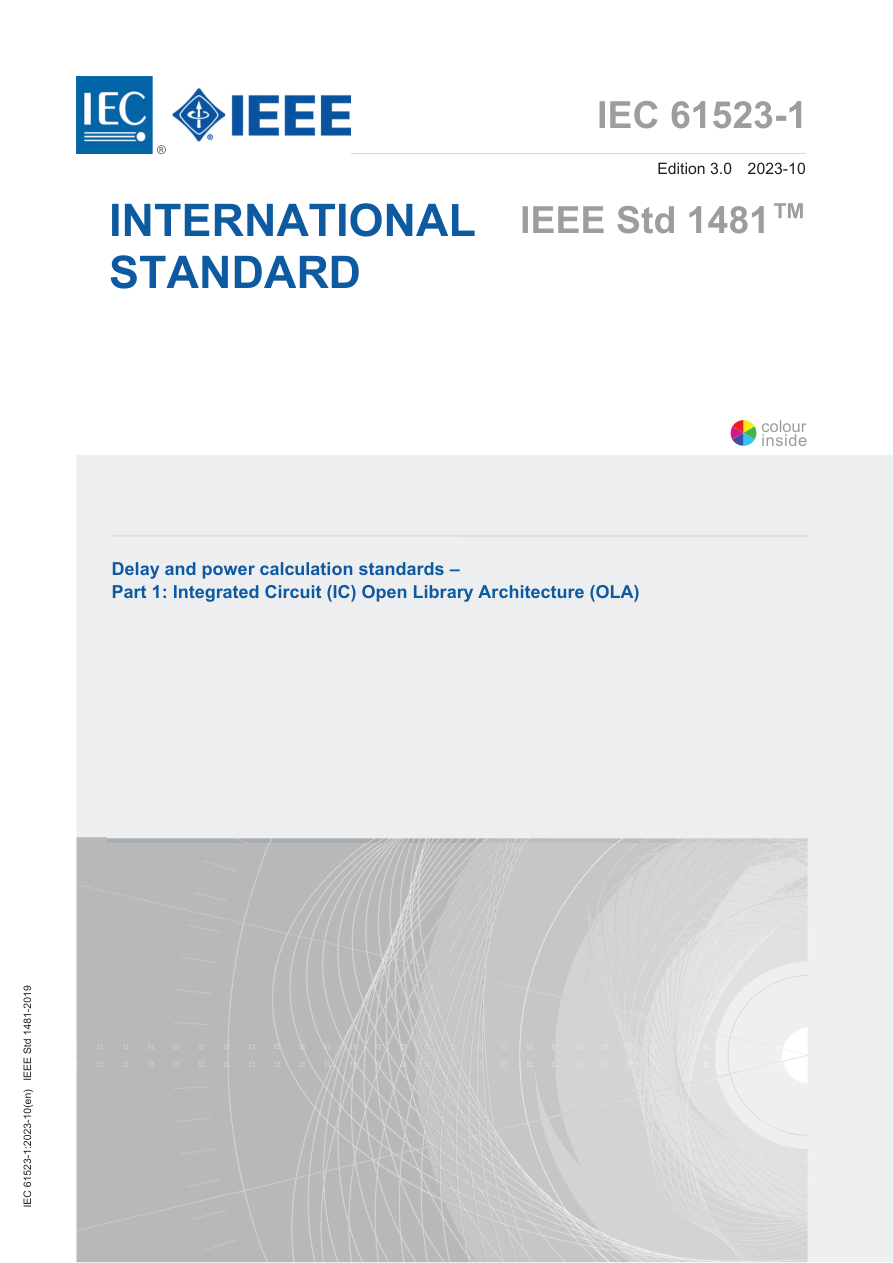 IEEE/IEC 61523-1-2023 PDF Preview