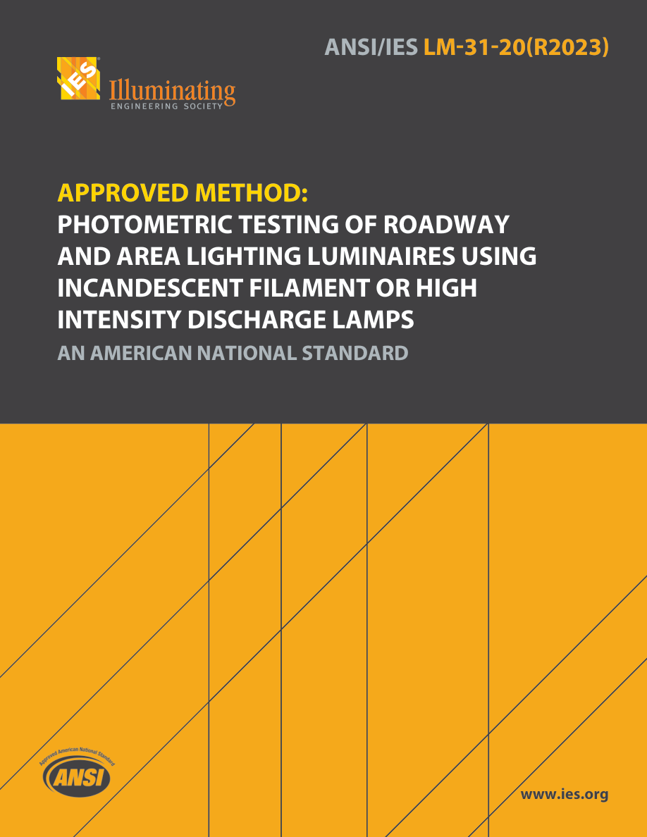 IES ANSI/IES LM-31-20 (R2023) PDF Preview
