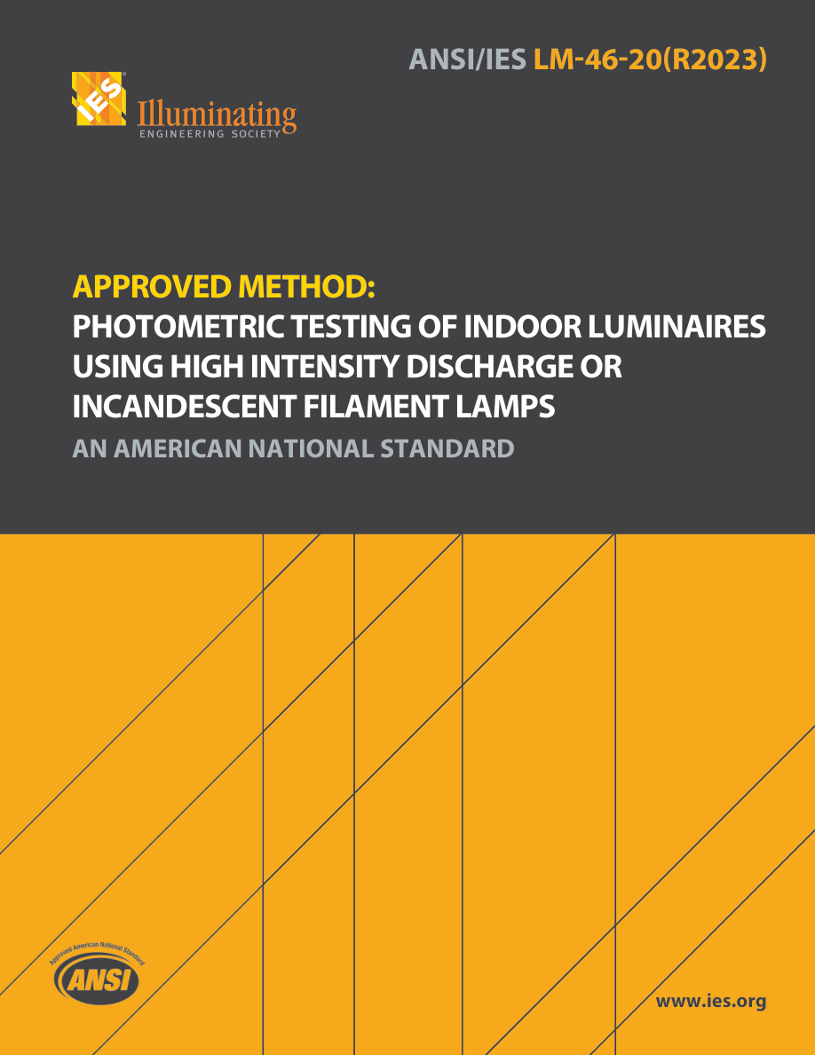 IES ANSI/IES LM-46-20 (R2023) PDF Preview