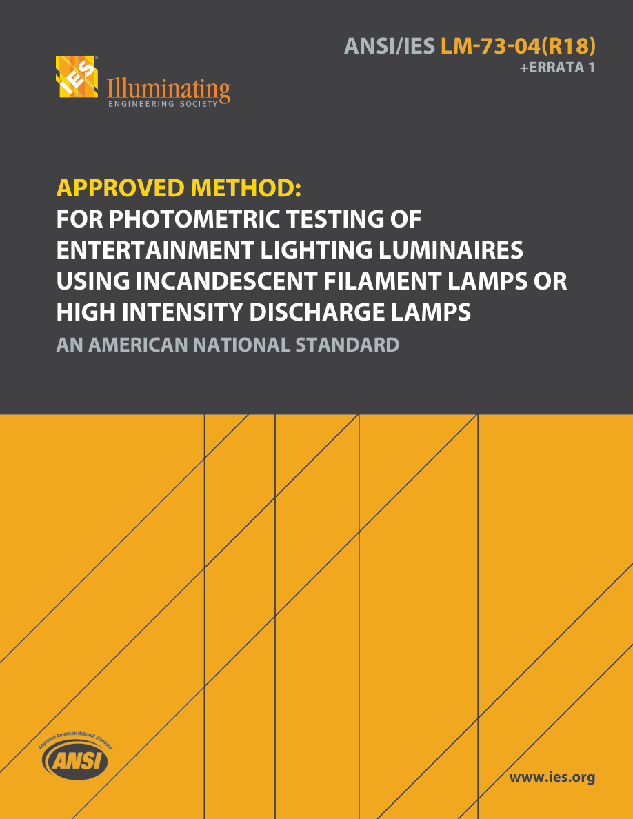 IES ANSI/IES LM-73-04 (R2023) PDF Preview