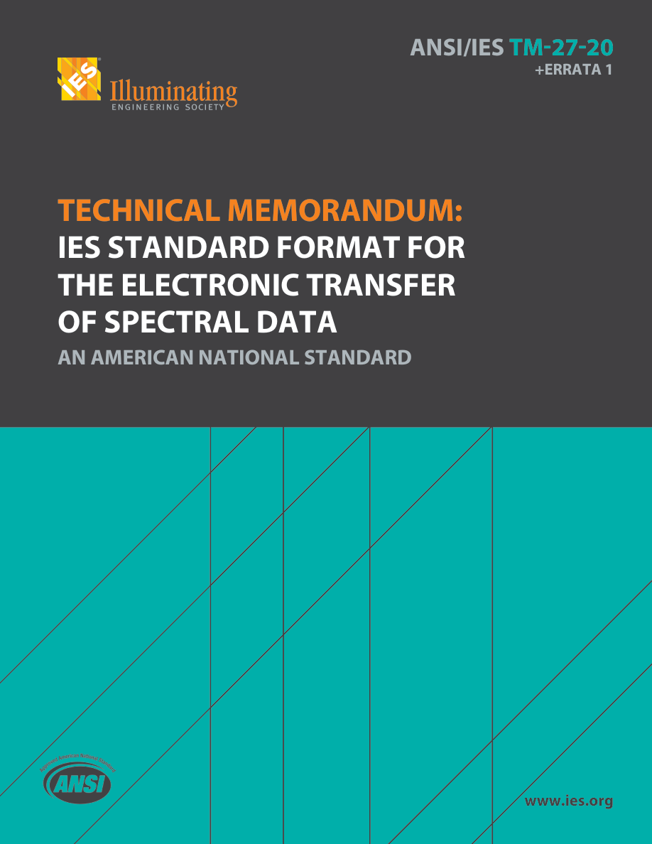 IES ANSI/IES TM-27-20+E1 PDF Preview