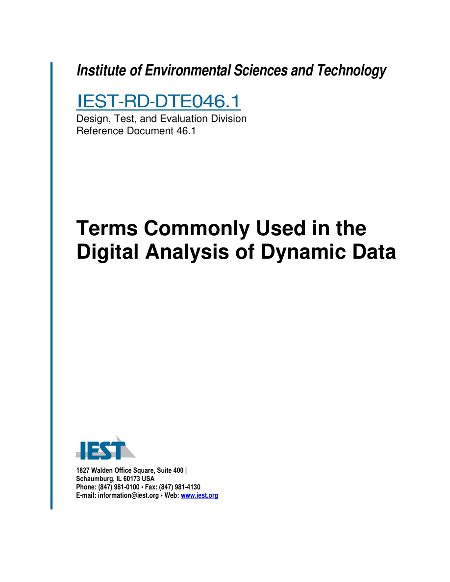 IEST RD-DTE046.1 PDF Preview