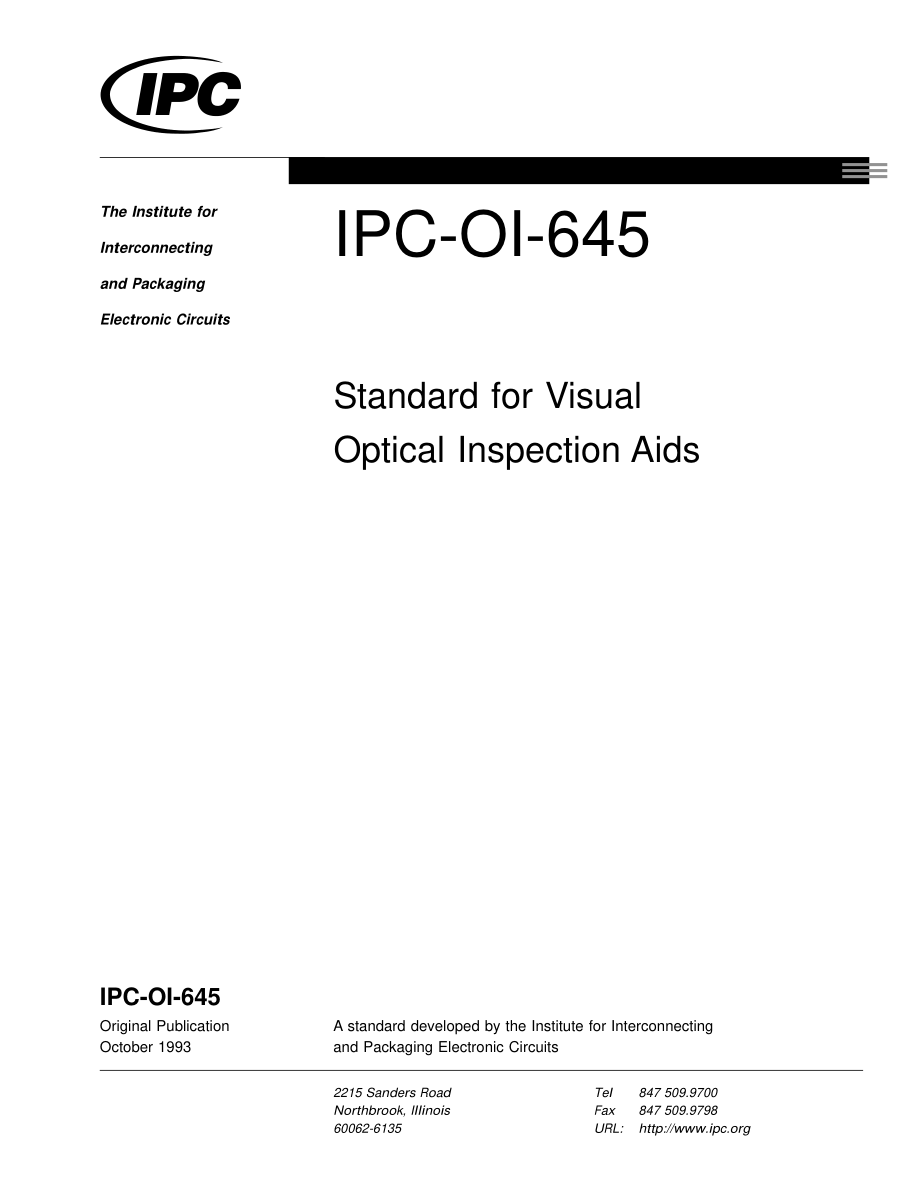 IPC-OI-645 PDF Preview