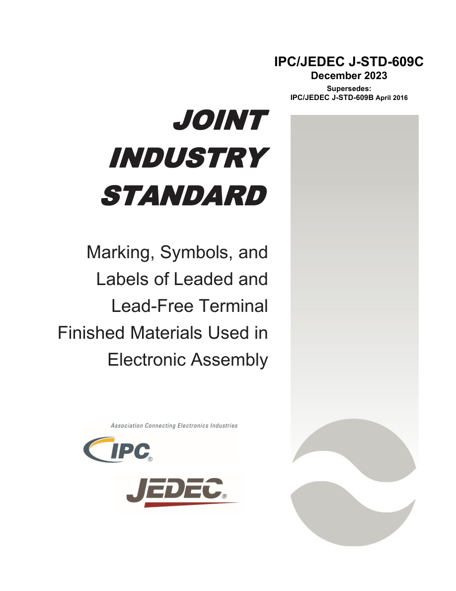 IPC J-STD-609C PDF Preview