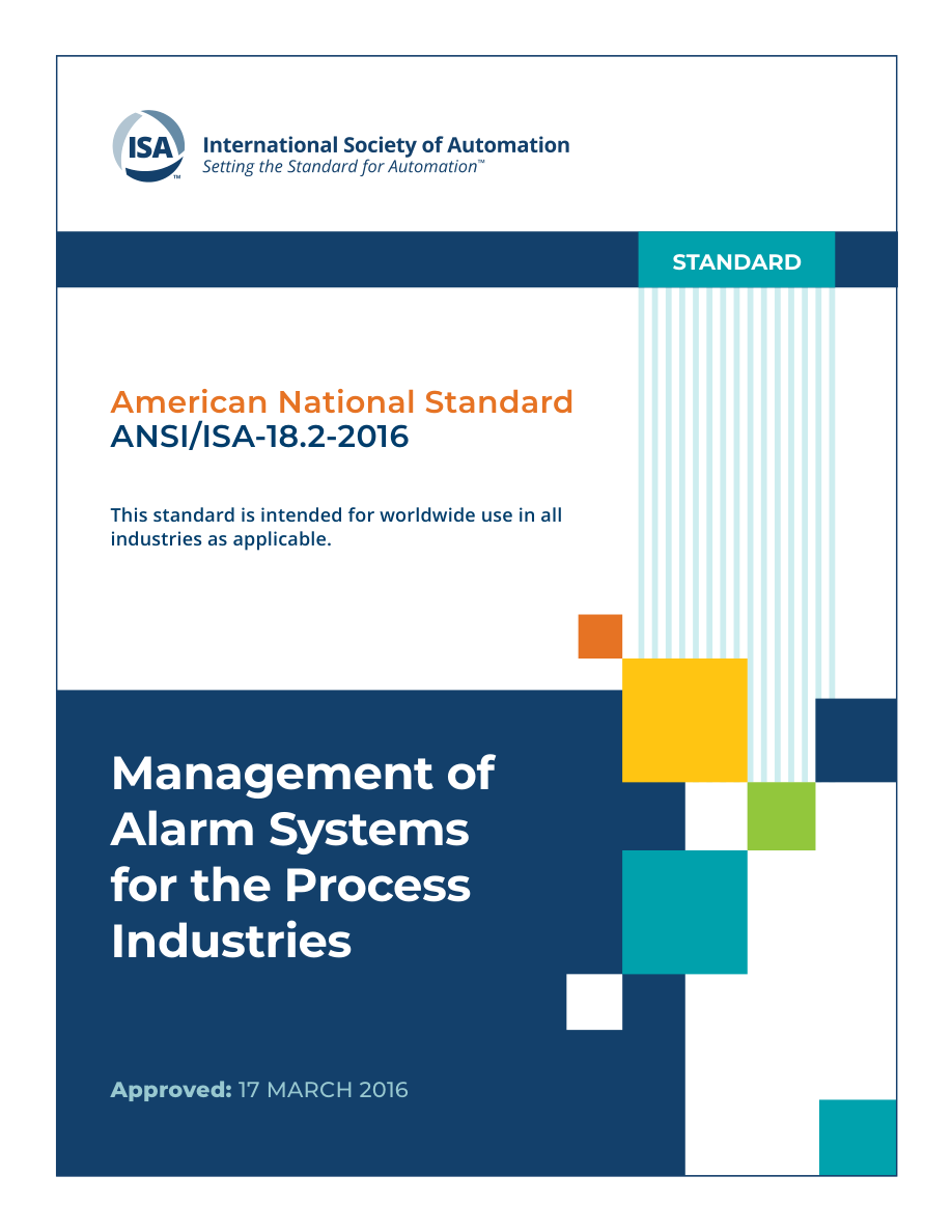 ISA ANSI/ISA 18.2-2016 PDF Preview