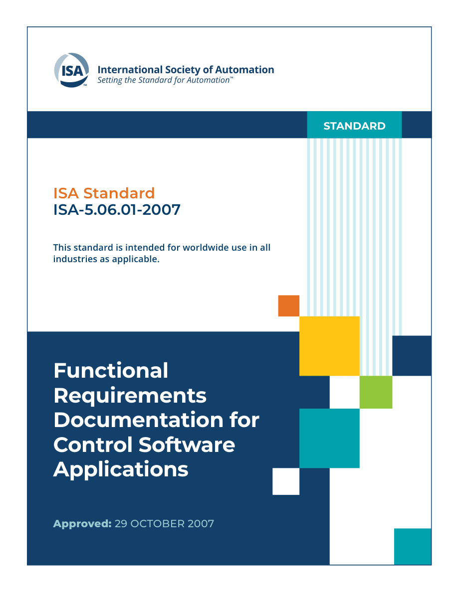ISA 5.06.01-2007 PDF Preview