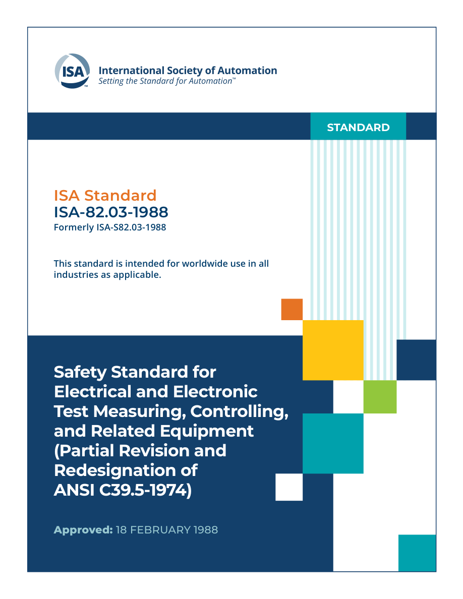 ISA 82.03-1988 PDF Preview