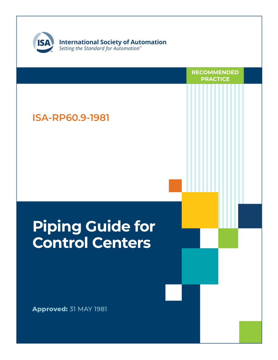 ISA RP60.9-1981 PDF Preview