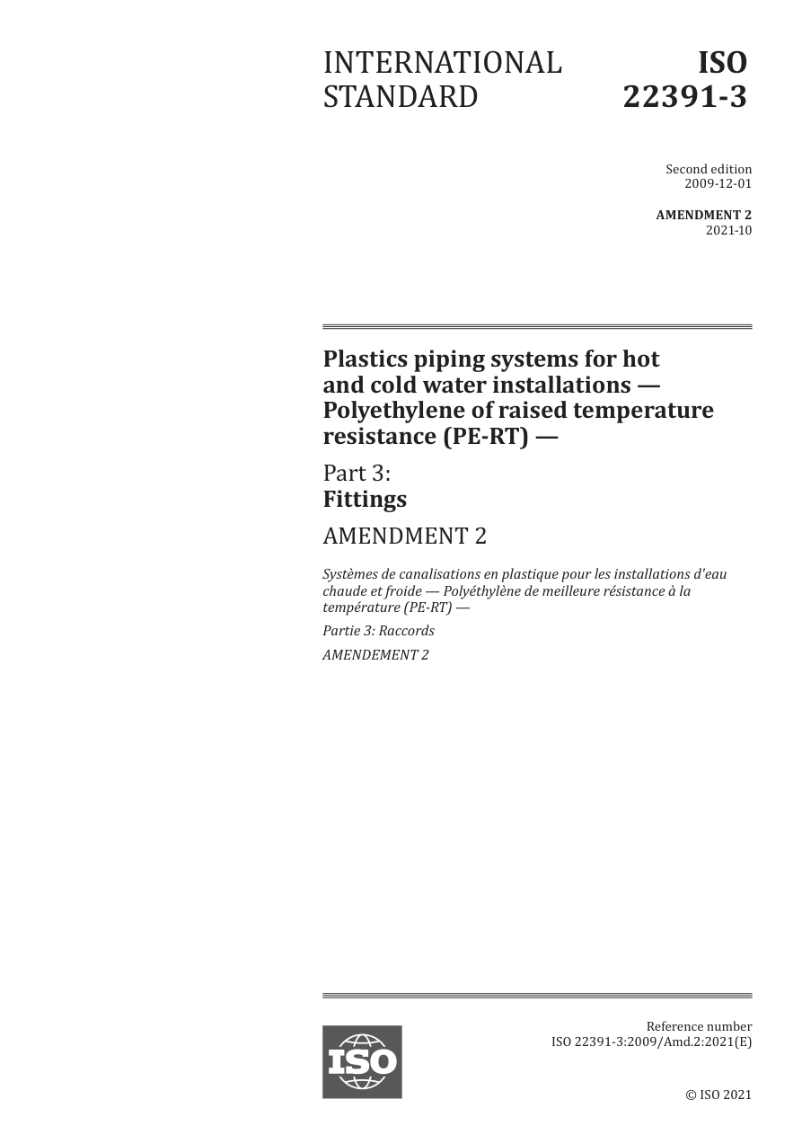 ISO 22391-3:2009/Amd2:2021 PDF Preview