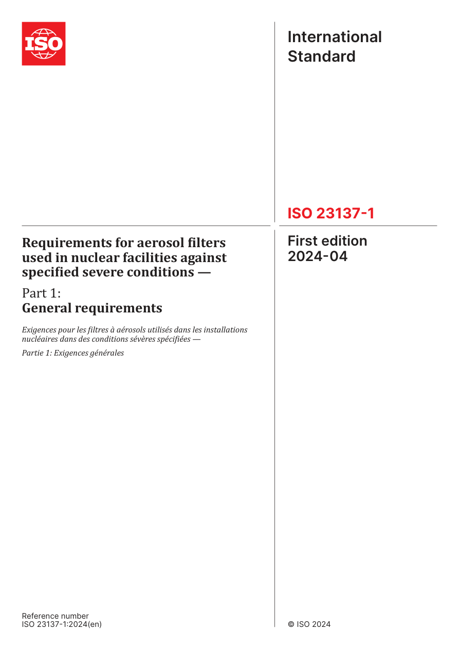 ISO 23137-1:2024 PDF Preview