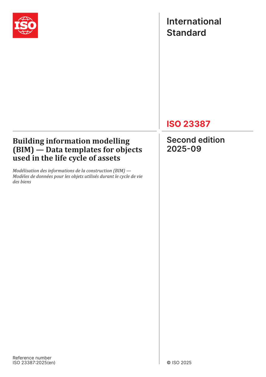 ISO 23387:2025 PDF Preview