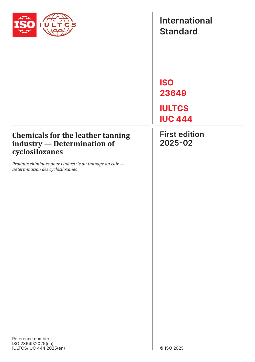 ISO 23649:2025 PDF Preview