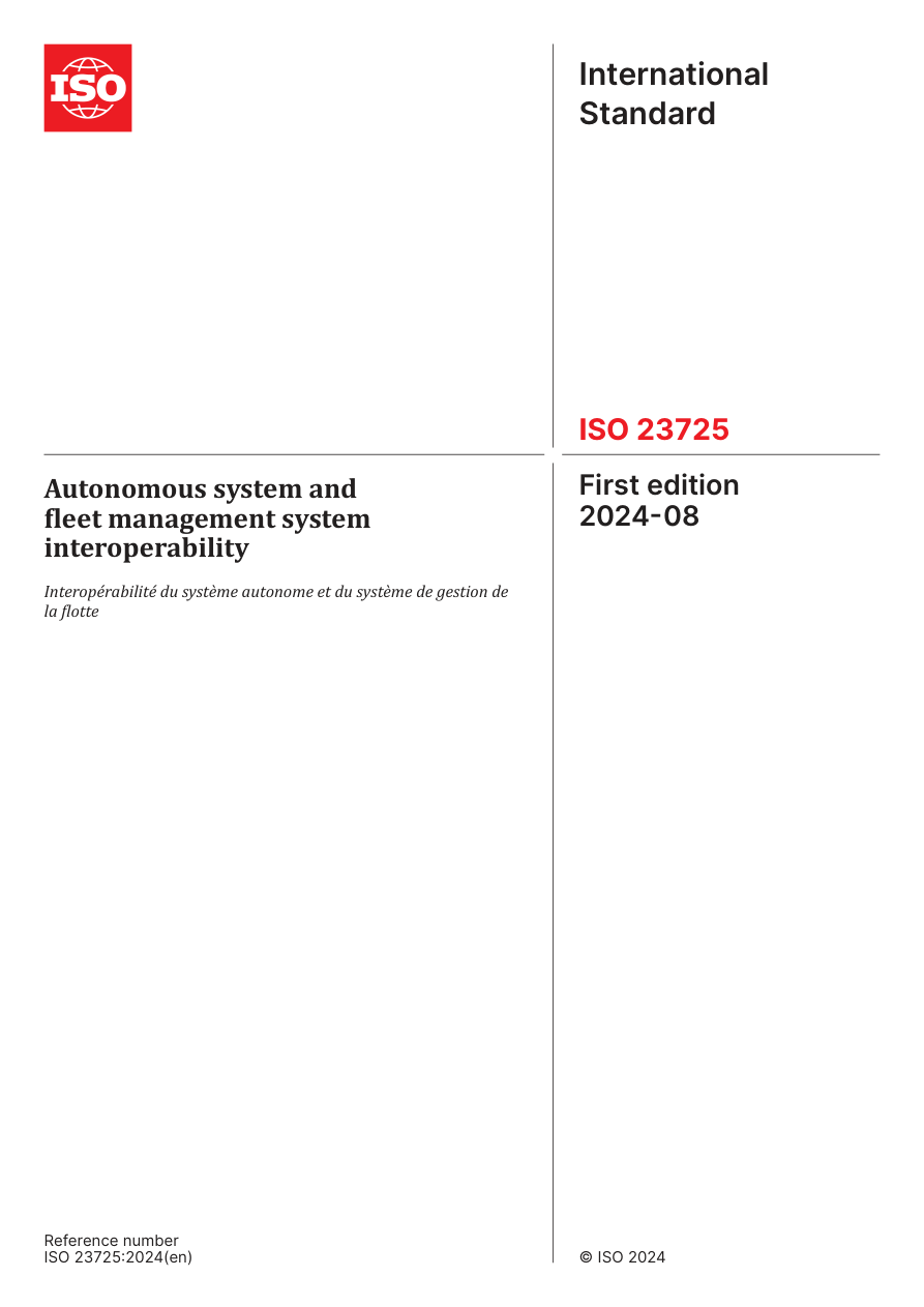 ISO 23725:2024 PDF Preview