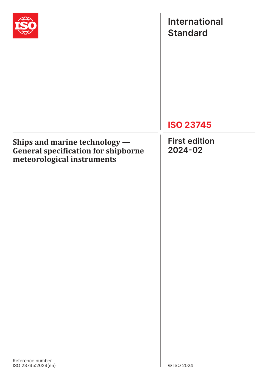 ISO 23745:2024 PDF Preview