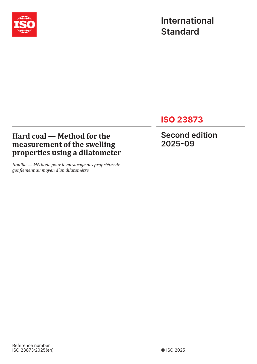 ISO 23873:2025 PDF Preview