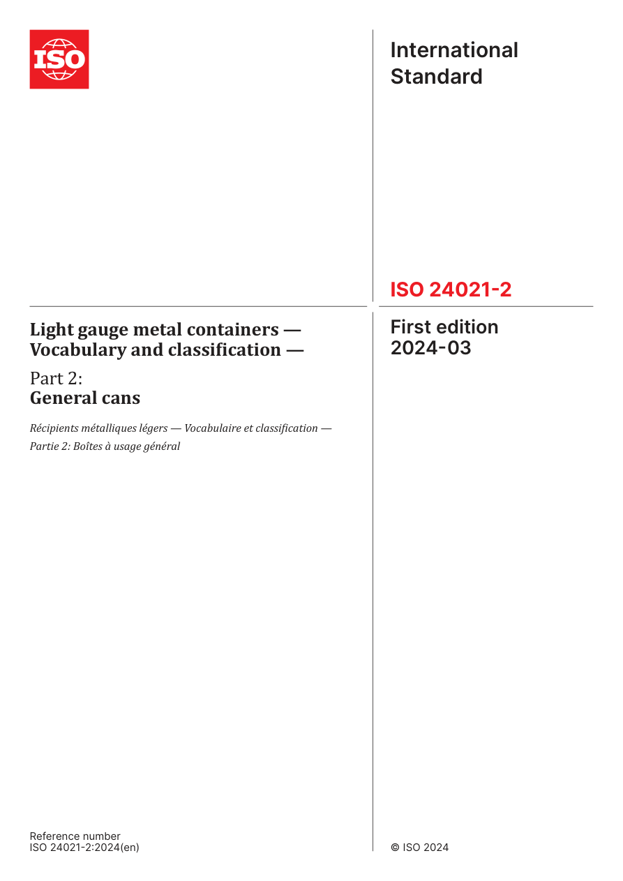 ISO 24021-2:2024 PDF Preview
