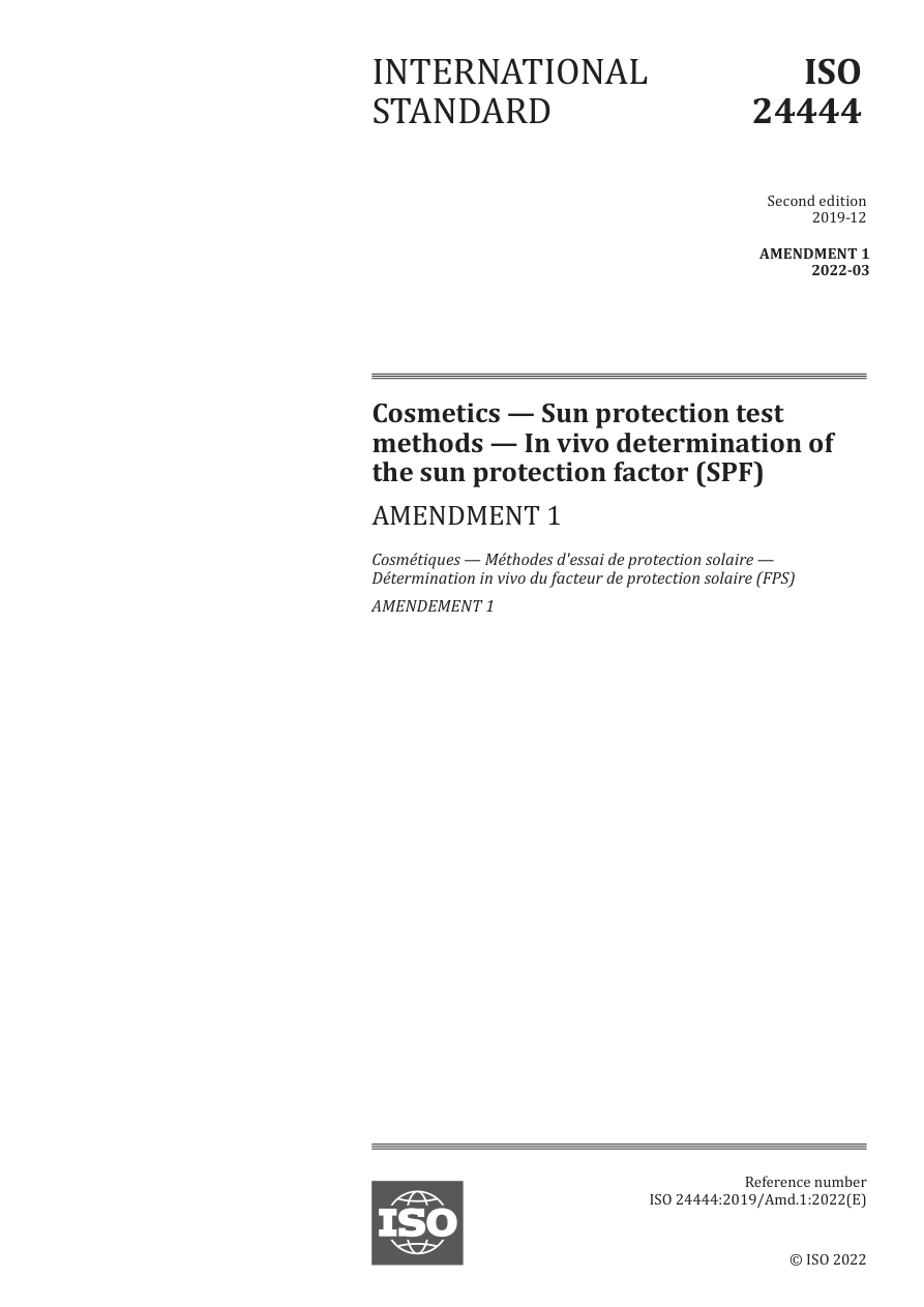 ISO 24444:2019/Amd1:2022 PDF Preview