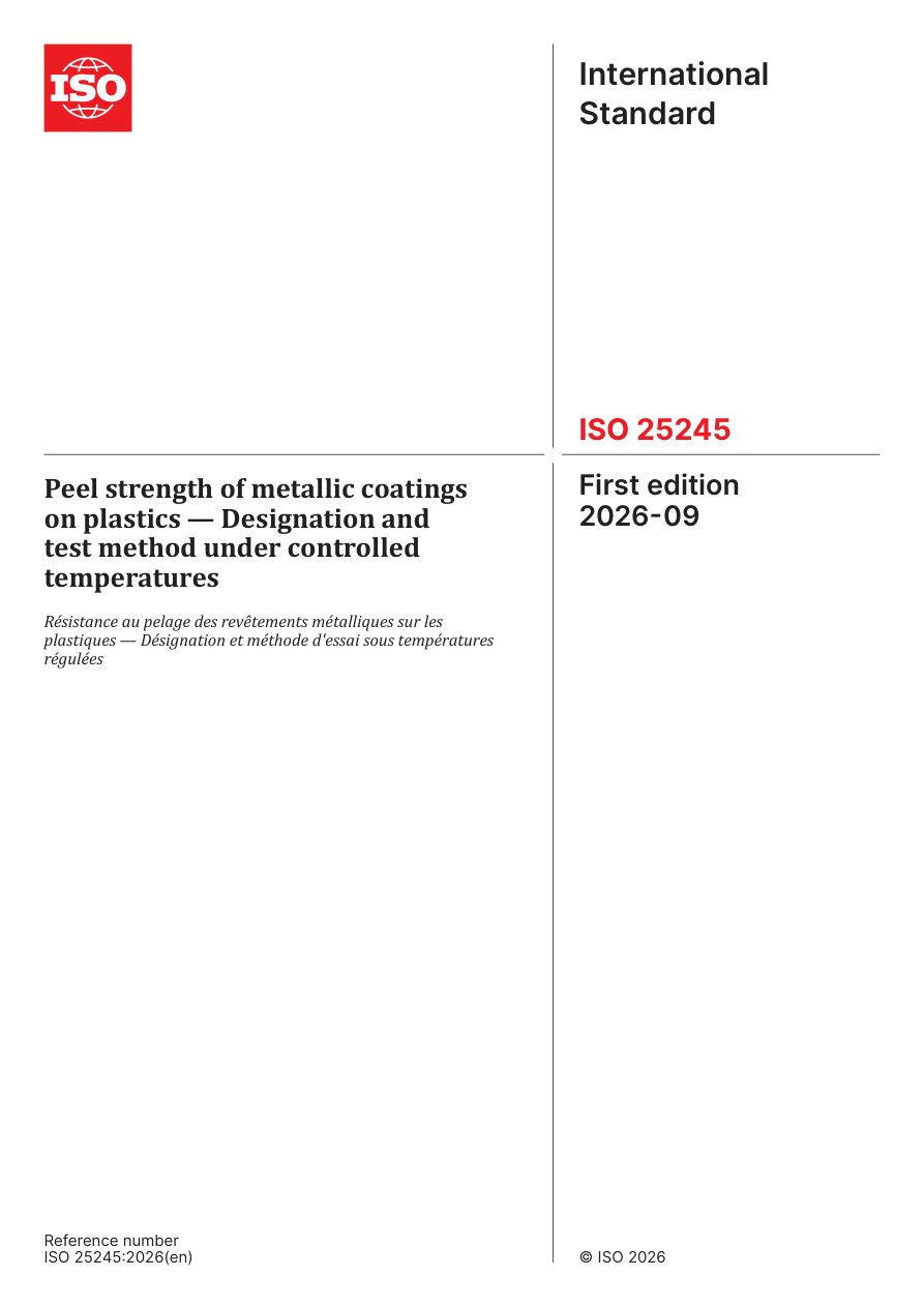 ISO 25245:2026 PDF Preview