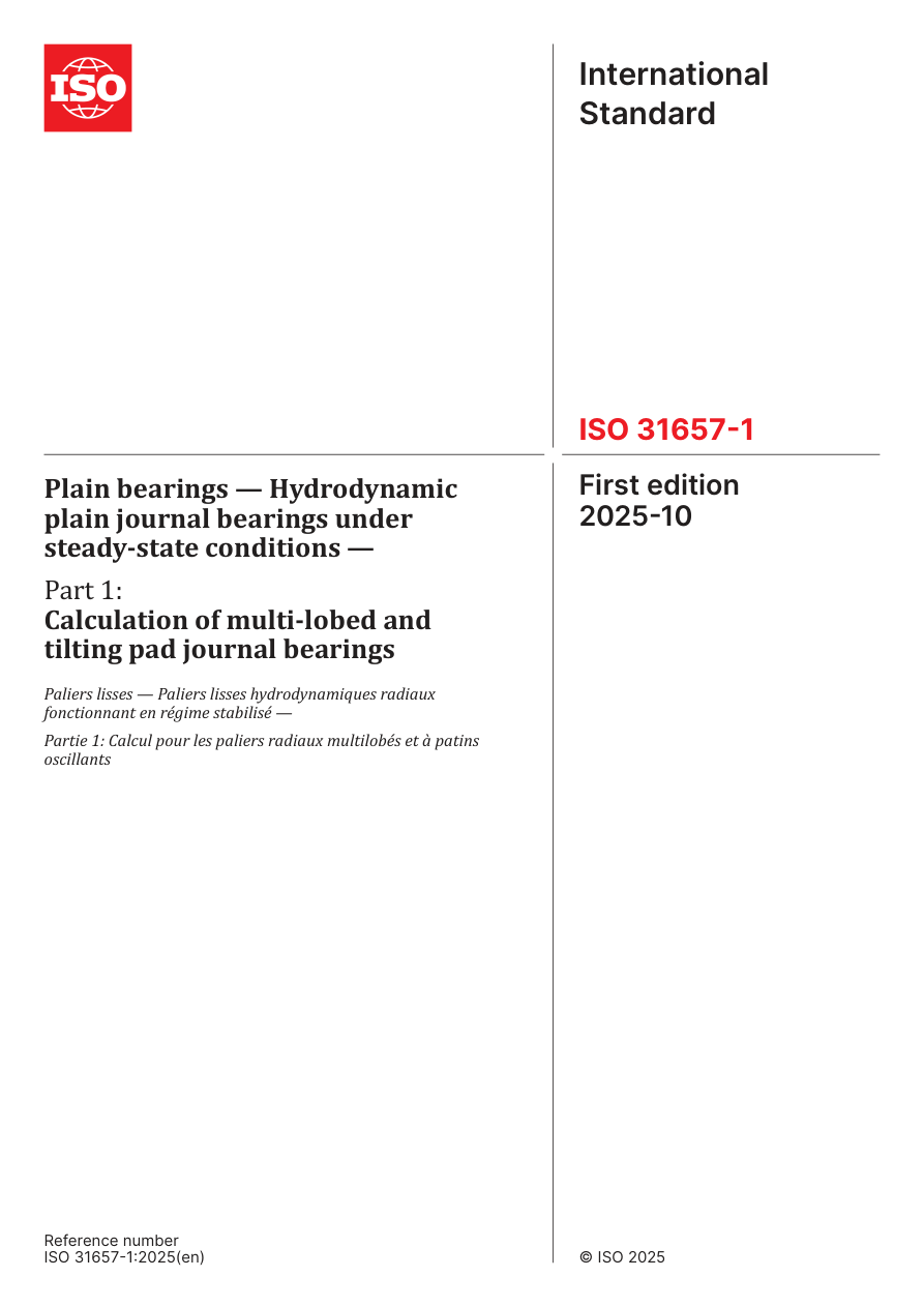 ISO 31657-1:2025 PDF Preview