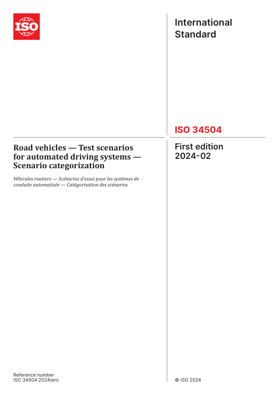 ISO 34504:2024 PDF Preview