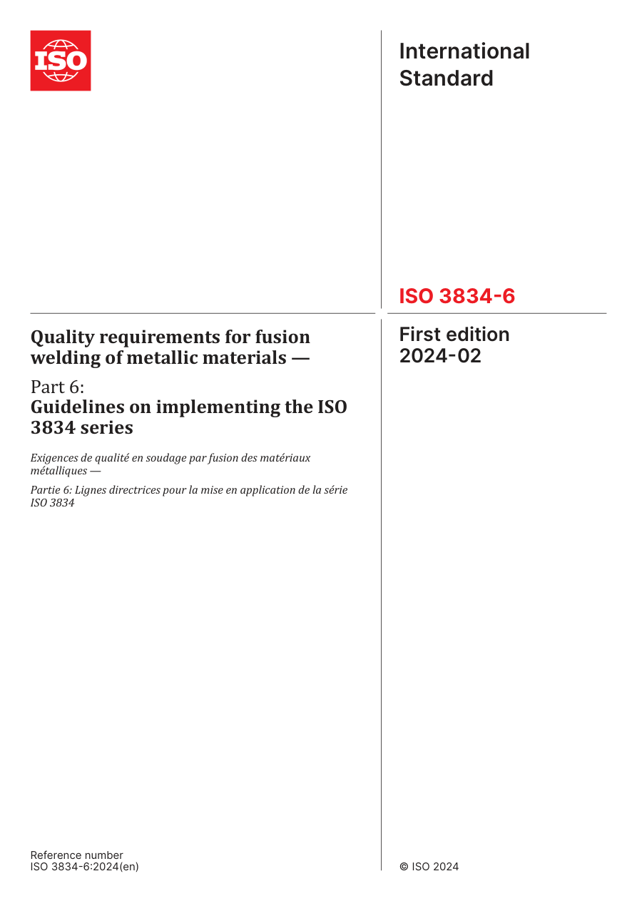 ISO 3834-6:2024 PDF Preview