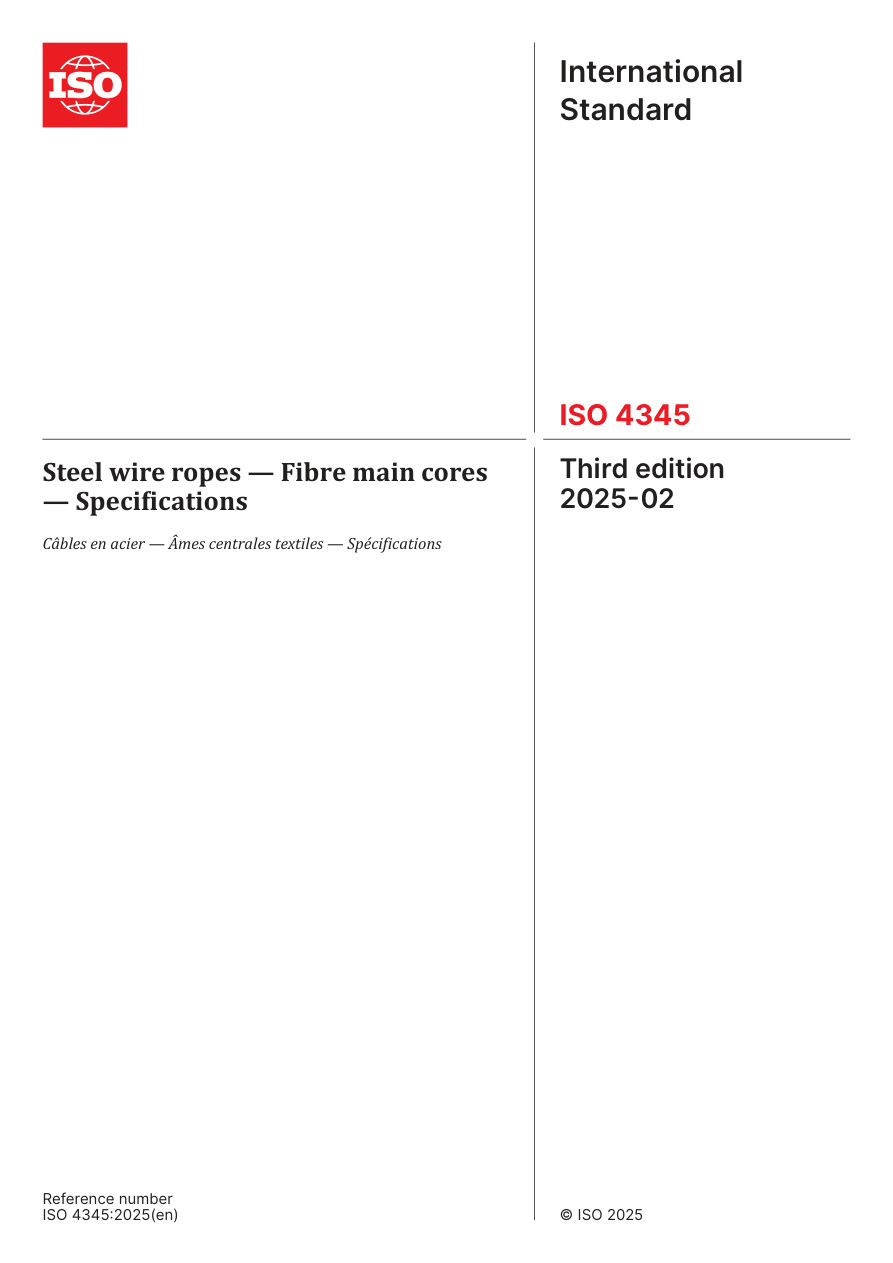 ISO 4345:2025 PDF Preview
