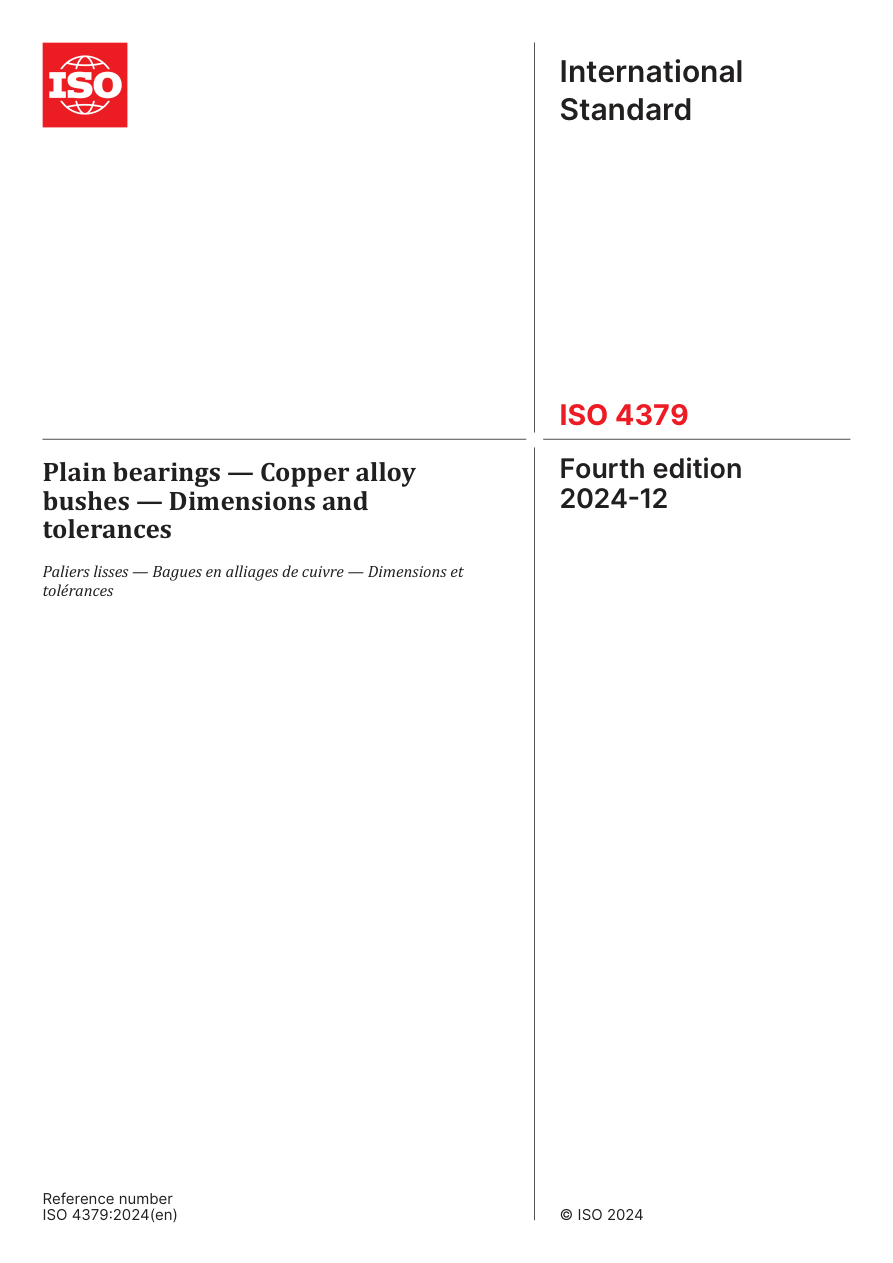 ISO 4379:2024 PDF Preview