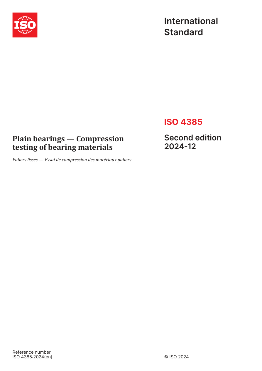ISO 4385:2024 PDF Preview